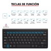 Importeek Kit Combo Teclado + Mouse Pc Laptop Inalambrico Multimedia