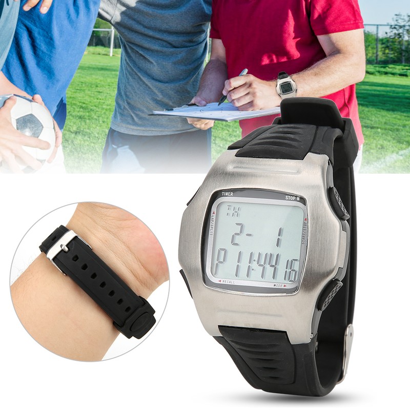 Digital Sport Countdown Watch Stopwatch Timer for Football Soccer Coach