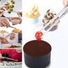 6Pcs Stainless Steel Kitchen Tongs Set | Professional Chef Cooking