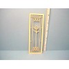 Laser Creations Miniature Victorian Glazed Door Mullion #H-D Laser Creations