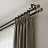 AddGrace Heavy Duty Double Curtain Rod Holders 2 Pack-Ceiling Curtain