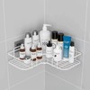 Metal Shower Shelf for Bathroom Storage – Wall-Mounted Single-Tier Organizer