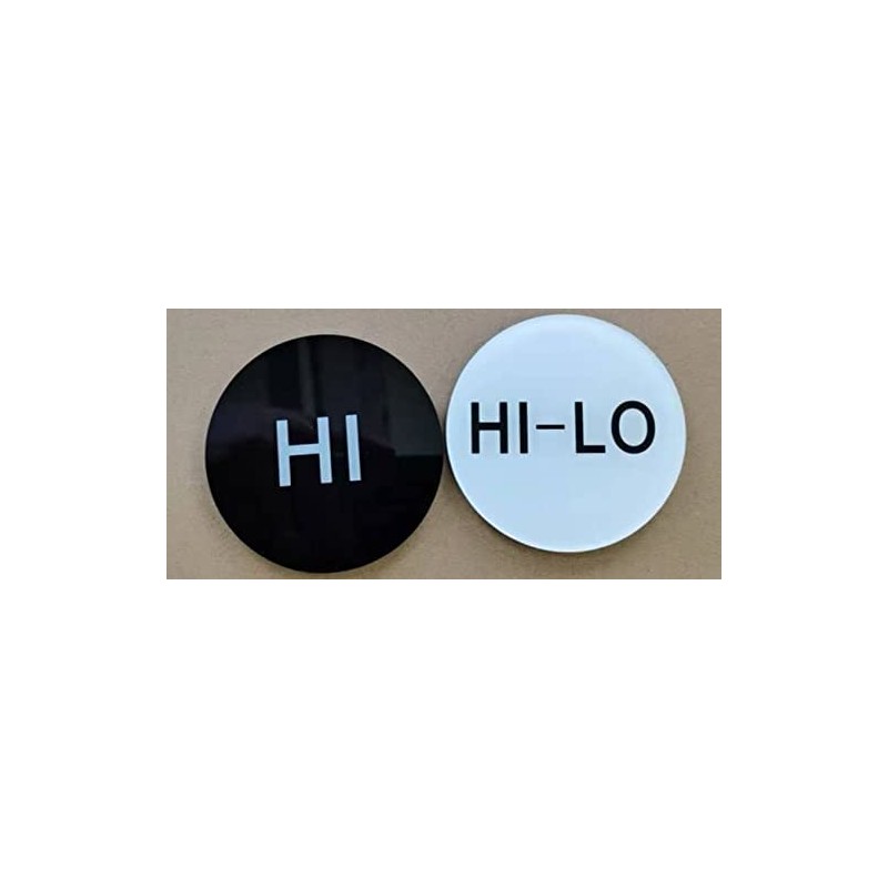 Omaha Hi Hi Lo Poker 3" Button