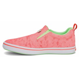 Xtratuf Women's Sharkbyte Durable Breathable Slip-Resistant Fishing Deck Shoes Loafer, Coral, 9.5