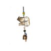 Handcrafted Wind Noisemaker Windchime Ornament with Glass Beads and Nana