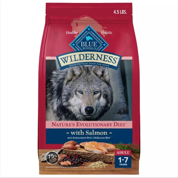 Blue Buffalo Wilderness Dry Dog Food plus Wholesome Grains with