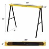 Forup Portable Folding Sawhorse, Heavy Duty Twin Pack, 275 lb