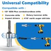 Earth Auger Drill Adapter 1/2" SDS Plus for Corded Cordless