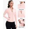 ZHENWEI Jackets Gym for Women Workout Full Zip Up Tops