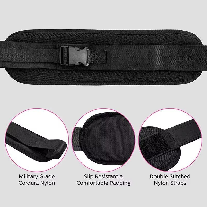 Adjustable Weighted Hip Thrust Waist Belt for Home Gym Workouts