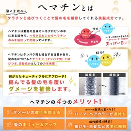 Mogo Hema Charge Treatment, 6.8 fl oz (200 ml), Hematin Solution Hematine Treatment with Hydrolyzed Keratin