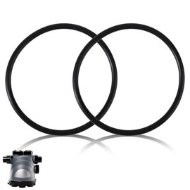 2pcs R0586300 Large Collar Rubber O Rings, Pool Pump Chlorinator Gasket Seal Replacement for Jandy Zodiac Nature 2 Fusion/Fusion Soft/Inground/Vision Aboveground/Vision Pro Above Ground Part