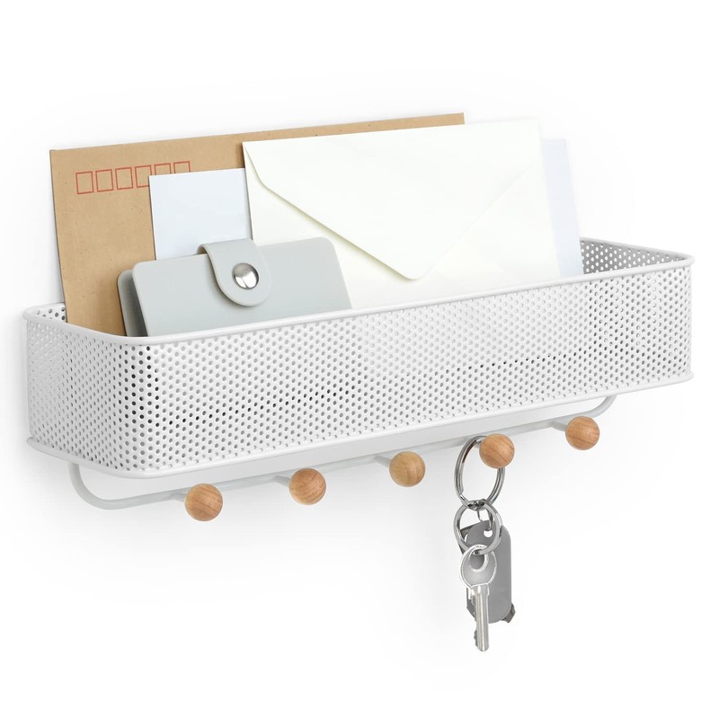 umbra 21004245048 W3245048 Wall Hook Storage Organizer Box Mesh Wall