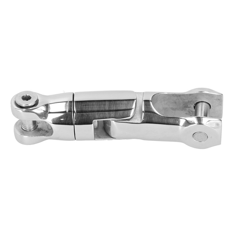 Boat Anchor Swivel Connector 3 Joint 316 Stainless Steel Mirror