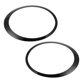 TUCKBOLD Headlight Covers for Mini Cooper 2007-2015 No. 51137149905/51137149906 Front Left Right Headlight Covers Headlight Covers Decor Silver Tone 1 Pair