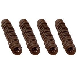 ONLYKXY 480pcs Natural Rubber Bands Small Soft Elastic Bands Hair Ties for Hair Braids Hair Mini Rubber Ring,15mm/0.6inch (Brown)