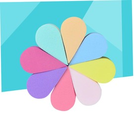 Ipetboom 2sets Makeup Powder Puff Boys and Girls Fluffy Facial Sponge Natural Cleaning Sponge Skin Care Tool Mixed Colors 8pcs*2