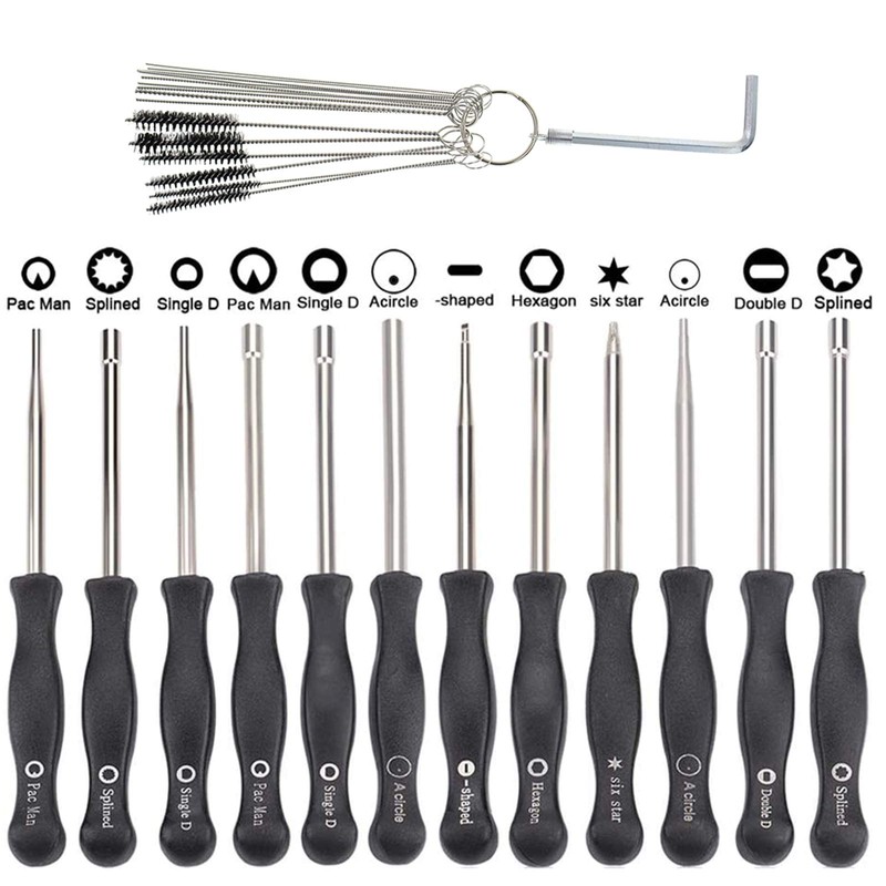 MOTOALL Carburetor Adjustment Tool Carburator Adjusting Kit for 2-Cycle Small