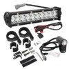 AUTOVIC Front Light Bar Kit, Motorcycle Adjustable Light Bar Kit
