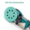 Aiyard 5-Inch 8-Hole Wet Dry Sanding Discs 1500 Grit, Polyester