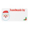 Baker Ross FC185 Christmas Handmade By Stickers - Pack of