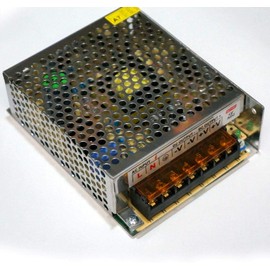 Universal Switching Power Supply Regulated Transformer IP20 DC12V LED Driver for LED Strip Light, CCTV Cameras & Etc (80W)