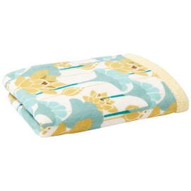 Marushin 0545001400 Polku Face Towel, Afloat, Scandinavian Cute, Women's Gauze Towel, Fluffy, 100% Cotton