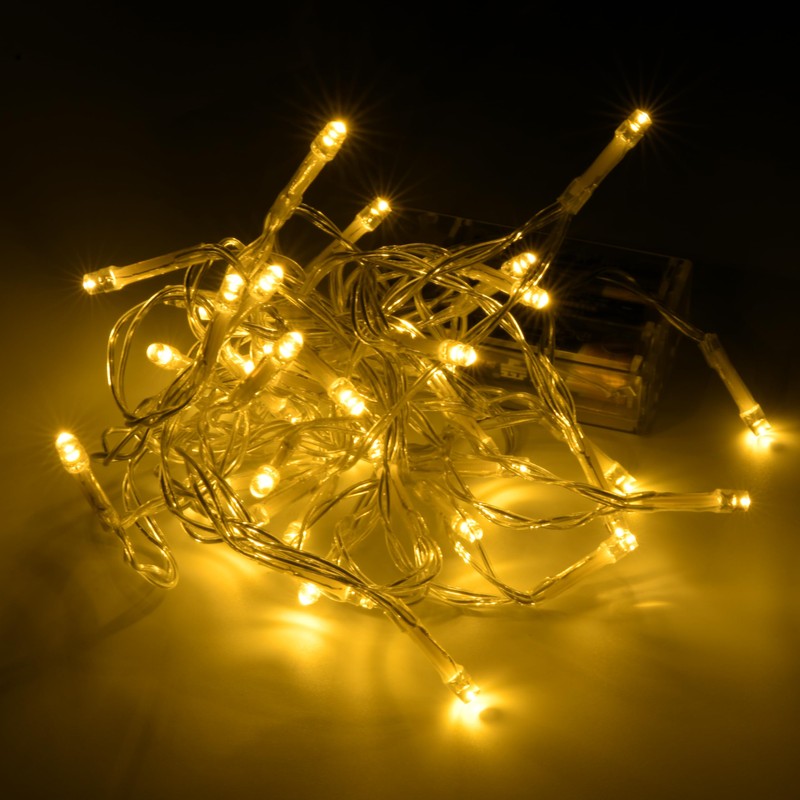 Karlling Battery Operated Christmas Lights,8 Flashing Mode 13 ft Short