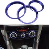 AC Climate Control Knob Outer Ring Covers Interior Trim for