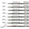 Pigma Micron Sakura 003.005,01,02,03,05,08, Brush, Set of 8, Made in