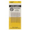 Crewel/Embroidery Hand Needles-Size 7 16/Pkg