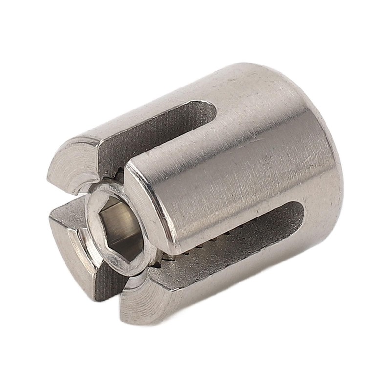 10Pcs Wire Rope Cross Cable Clamps Stainless Steel Wire Rope