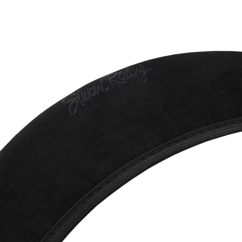 Simoni Racing CVT/10N Universal Steering Wheel Cover, Black Face