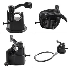 MRELC New Thumb Throttle Assembly and 1050mm throttle cable Compatible with YAMAHA RAPTOR 350 660 700 TT03 ALL YEARS