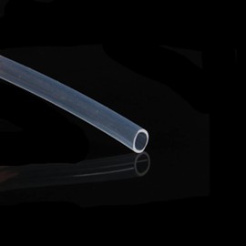 Unifizz Transparent Silicone Tube 2mm ID x 4mm OD 50.19 ft(15.3m) Silicone Rubber Tube Silicone Tube Food Grade Air Hose, Used for Pump Transfer Clear, 1pcs