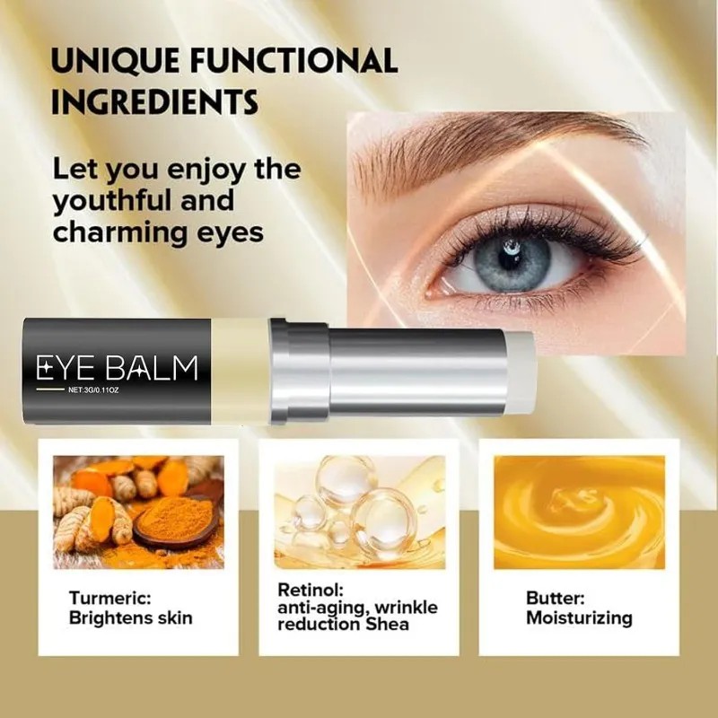Crema Para Ojos, Crema Hidratante En Barra Para Ojos, Borra