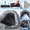Back of Heel Cushion Inserts, 12Pcs Mesh Self-Adhesive Heel Pads,