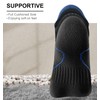 KEMISANT Mens Running Socks 6 Pairs, Athletic Ankle Socks for