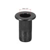 sourcing map M3 Rivet Nuts Carbon Steel Zinc-Plated Knurled Flat