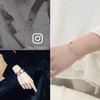 Donally Bangle Bracelet, Chain Cuff, Women's, One size, Metal, No