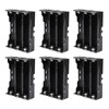 Coliao 6pcs 18650 Battery Case Holder 3 Slots X 3.7V