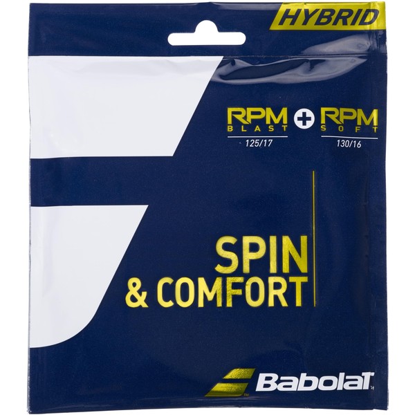 Babolat Hybrid RPM Blast 17g + RPM Soft 16g Black/Grey
