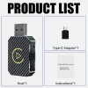 Mini US Wireless CarPlay Adapter For Apple Play&Plug Low Latency