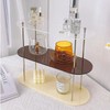 Acrylic Desktop Organizer – 3 Layer Display Shelf, Perfume Jewelry