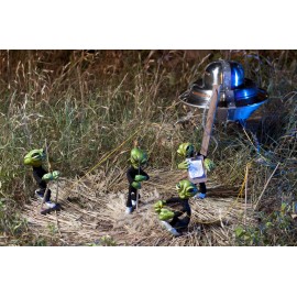 "Aliens Making Crop Circles"  PREMIUM QUALITY  Print Poster 12"x18" $40