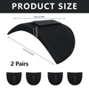 FYHJNC 2 Pair Shoulder Pads, 1.5cm Removable Sponge Shoulder Pads