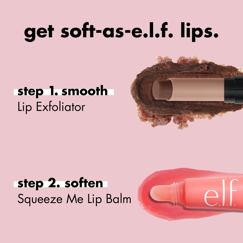 e.l.f. Squeeze Me Lip Balm, Moisturizing Lip Balm For A