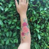 Beautiful Roses Tattoo - Watercolor Temporary Tattoo/Rose Temporary Tattoo