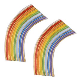 Efco "Rainbow Wax Decoration, Multi-Colour, 55 x 25 mm, Small