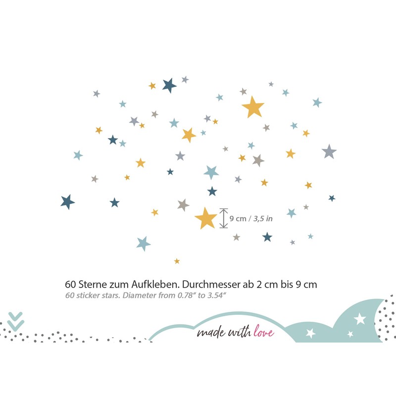 Little Deco DL608 Wall Sticker Collection Auction Design 18 S